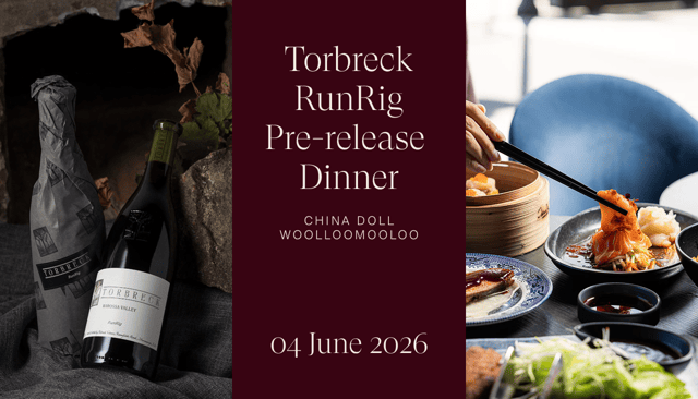 Torbreck RunRig Pre-release Dinner 2026 Ticket image number 0
