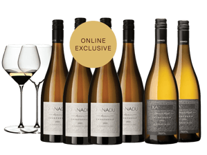 LANGTONS New Vintage Xanadu Chardonnays with Riedel Twin Pack, 6+1 Pack 2022 Case