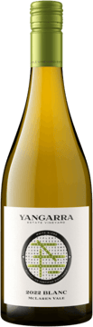 YANGARRA ESTATE VINEYARD Blanc Bourboulenc Clairette Grenache Blanc Picpoul, McLaren Vale 2022 Bottle image number 0