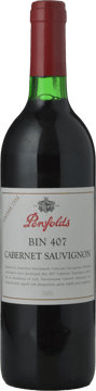 PENFOLDS Bin 407 Cabernet Sauvignon, South Australia 1998 Bottle image number 0