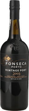 FONSECA'S Vintage Port, Oporto 2003 Bottle image number 0