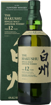 SUNTORY Hakushu 12 Year Old 43% ABV Single Malt Whisky, Japan NV 700ml image number 0