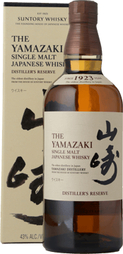 SUNTORY The Yamazaki Distiller's Reserve 43% ABV Single Malt Whisky, Japan NV 700ml image number 0