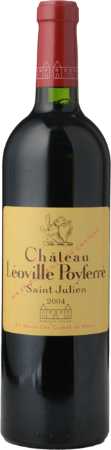CHATEAU LEOVILLE-POYFERRE 2me cru classe, St-Julien 2004