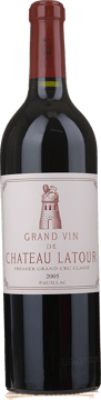 CHATEAU LATOUR 1er cru classe, Pauillac 2005 Bottle image number 0