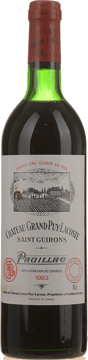 CHATEAU GRAND-PUY-LACOSTE 5me cru classe, Pauillac 1983 Bottle image number 0