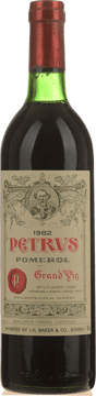 CHATEAU PETRUS Cru exceptionnel, Pomerol 1982 Bottle image number 0