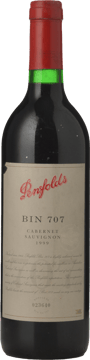 PENFOLDS Bin 707 Cabernet Sauvignon, South Australia 1999 Bottle image number 0