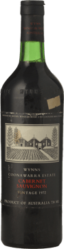 WYNNS COONAWARRA ESTATE Cabernet Sauvignon, Coonawarra 1972 Bottle image number 0