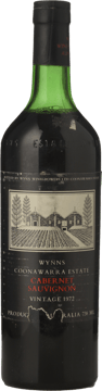 WYNNS COONAWARRA ESTATE Cabernet Sauvignon, Coonawarra 1972 Bottle image number 0