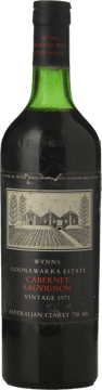WYNNS COONAWARRA ESTATE Cabernet Sauvignon, Coonawarra 1971 Bottle image number 0