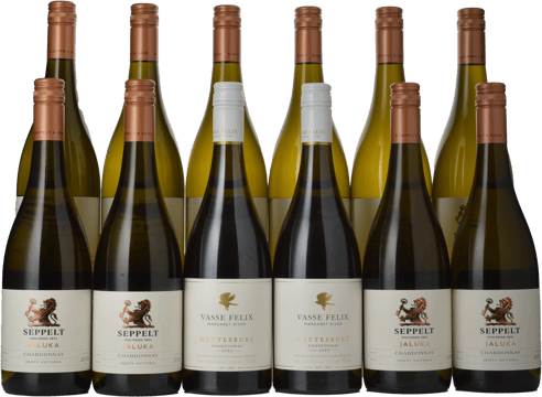 LANGTONS Seppelt Jaluka and Vasse Felix Heytesbury Chardonnay 12 Pack MV Case image number 0