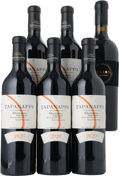 LANGTONS Tapanappa Whalebone Vineyard + Penley Estate Helios Upgrade 6pk Cabernet Merlot Cabernet, Coonawarra, Wrattonbully MV Case image number 0