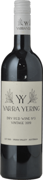 YARRA YERING Dry Red Wine No.3, Yarra Valley 2019 Bottle image number 0