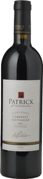 PATRICK OF COONAWARRA Grande Reserve Cabernet, Coonawarra 2006 Bottle image number 0