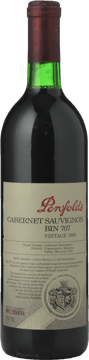 PENFOLDS Bin 707 Cabernet Sauvignon, South Australia 1990 Bottle image number 0