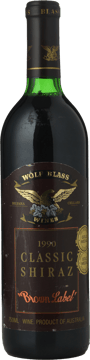 WOLF BLASS WINES Brown Label Classic Shiraz, South Australia 1990 Bottle image number 0