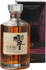 SUNTORY Hibiki 17 Year Old Japanese Whisky 43% ABV, Japan NV 700ml image number 0