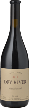 DRY RIVER Pinot Noir, Martinborough/Waiparapa 2018 Bottle image number 0