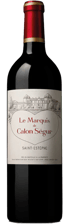 MARQUIS DE CALON 2nd Wine of Chateau Calon-Segur, St-Estephe 2021 Bottle