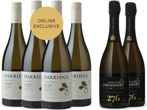 LANGTONS Oakridge Willowlake Chardonnay and Lafalise Froissart Champagne 6 Pack  MV Case